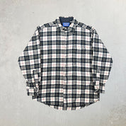 F- Vintage Pendleton Wool Beige Button Down Shirt