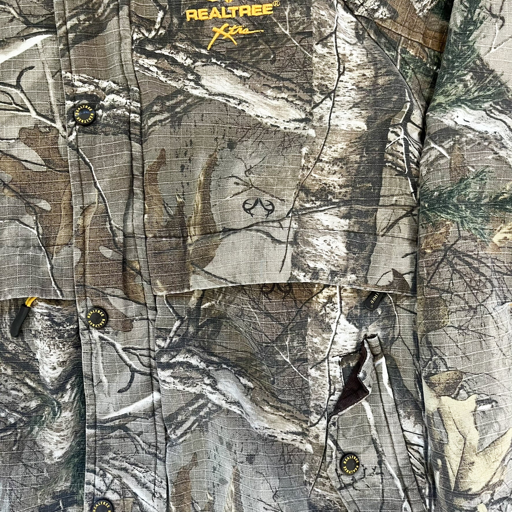 F- Real Tree Camo Zip Up Winter Jacket