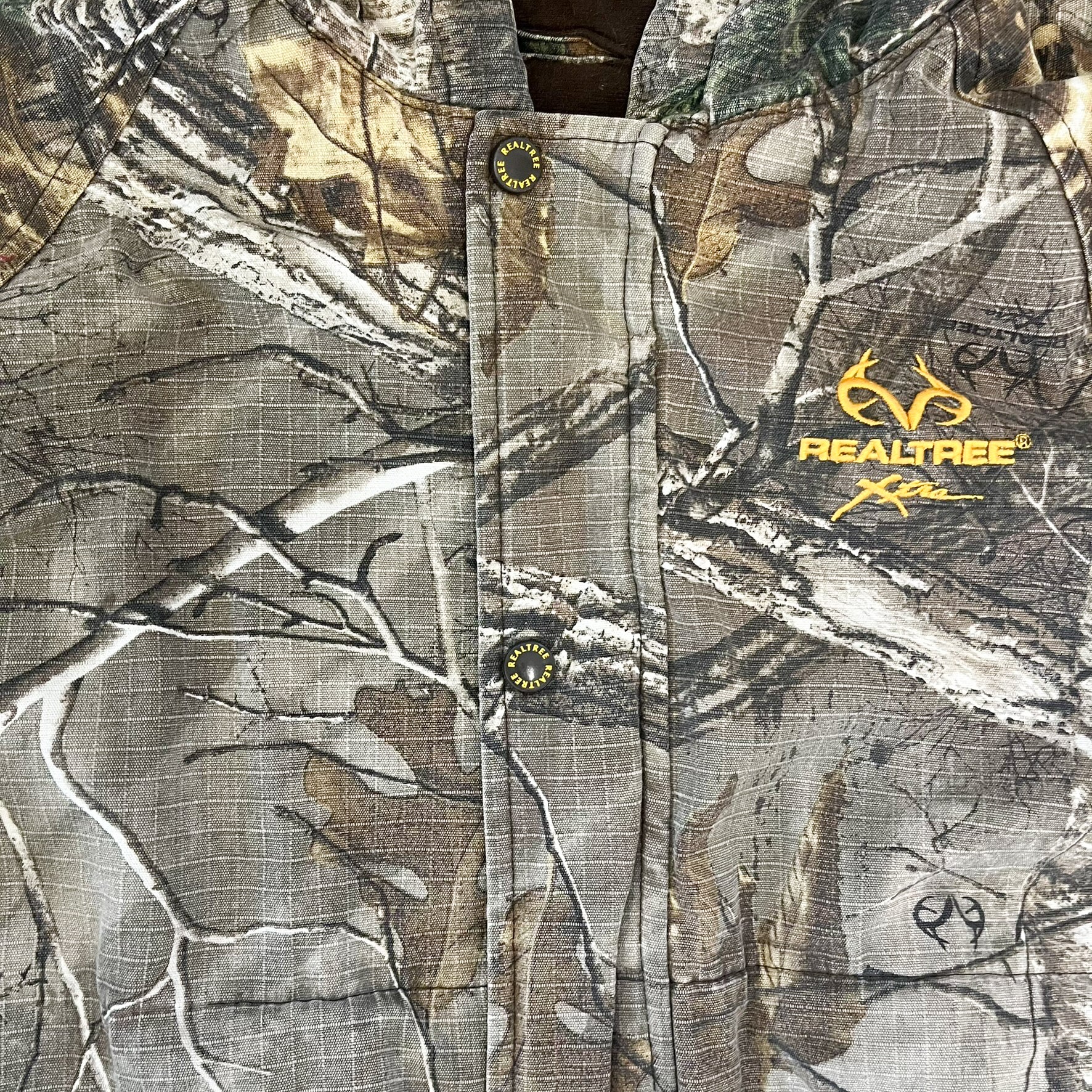 F- Real Tree Camo Zip Up Winter Jacket