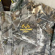 F- Real Tree Camo Zip Up Winter Jacket