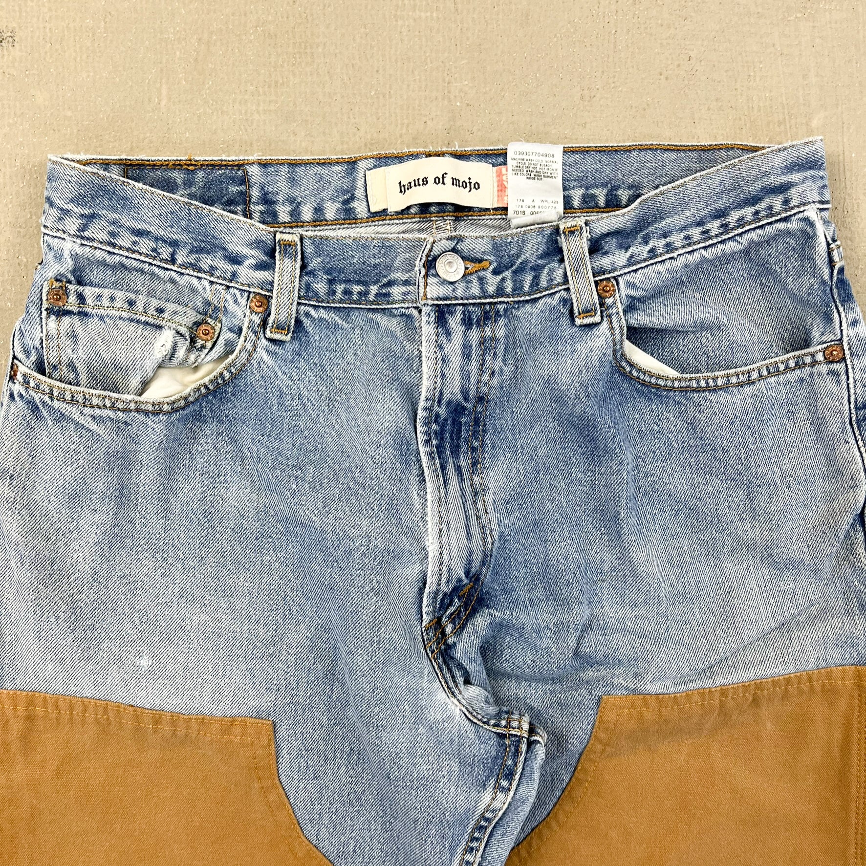 F- HOM Levi's Reworked Double Knee Jeans