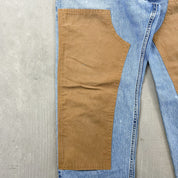F- HOM Levi's Reworked Double Knee Jeans