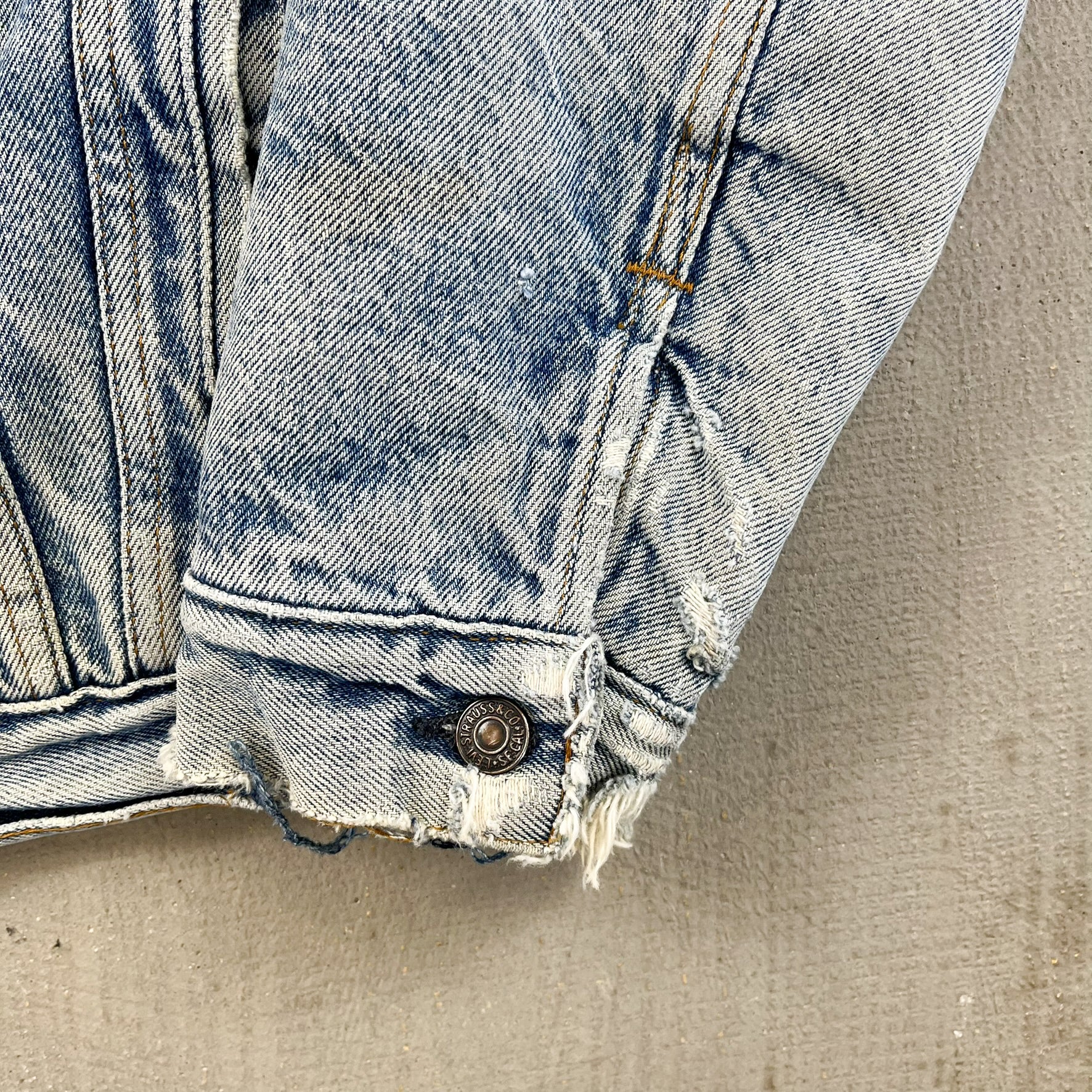 F- HOM Levi's Tupac Reworked Blanket Line Denim Jacket