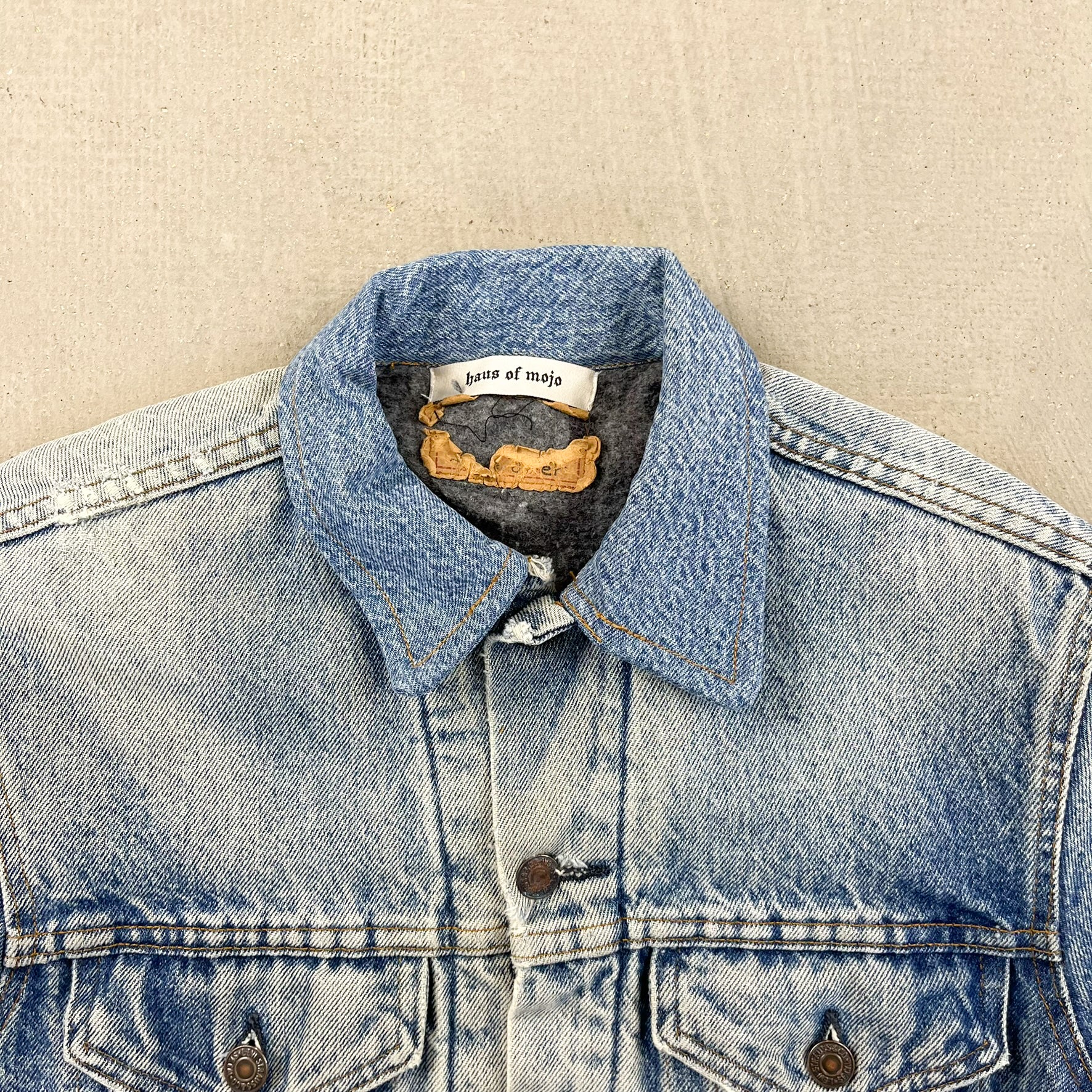 F- HOM Levi's Tupac Reworked Blanket Line Denim Jacket