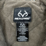 F- Real Tree Camo Edge Pattern Hooded Zip Up Winter Jacket