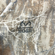 F- Real Tree Camo Edge Pattern Hooded Zip Up Winter Jacket