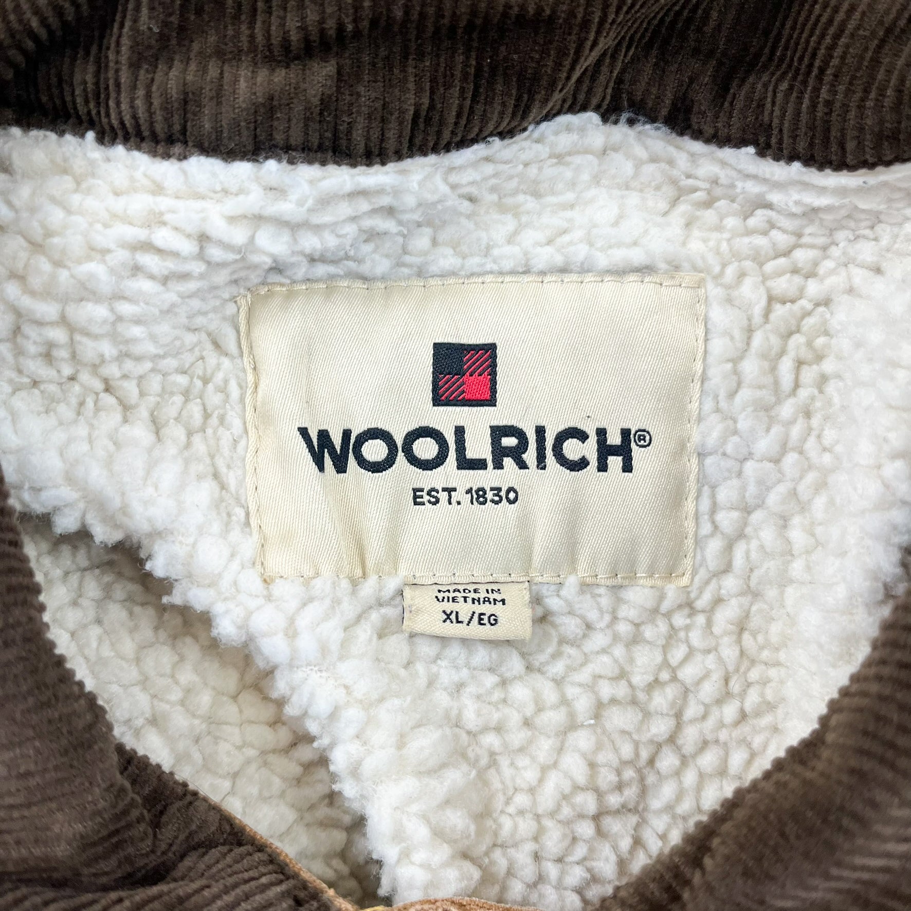 F- Vintage Woolrich Lined Chore Style Jacket
