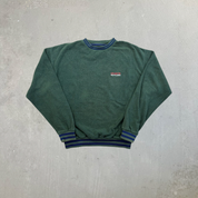 F- Chaps Ralph Lauren Embroidered Text Pullover Polar Fleece