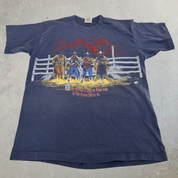 J- Vintage '95 Image West What Side Of The Fence Graphic Single Stitch Tee - M