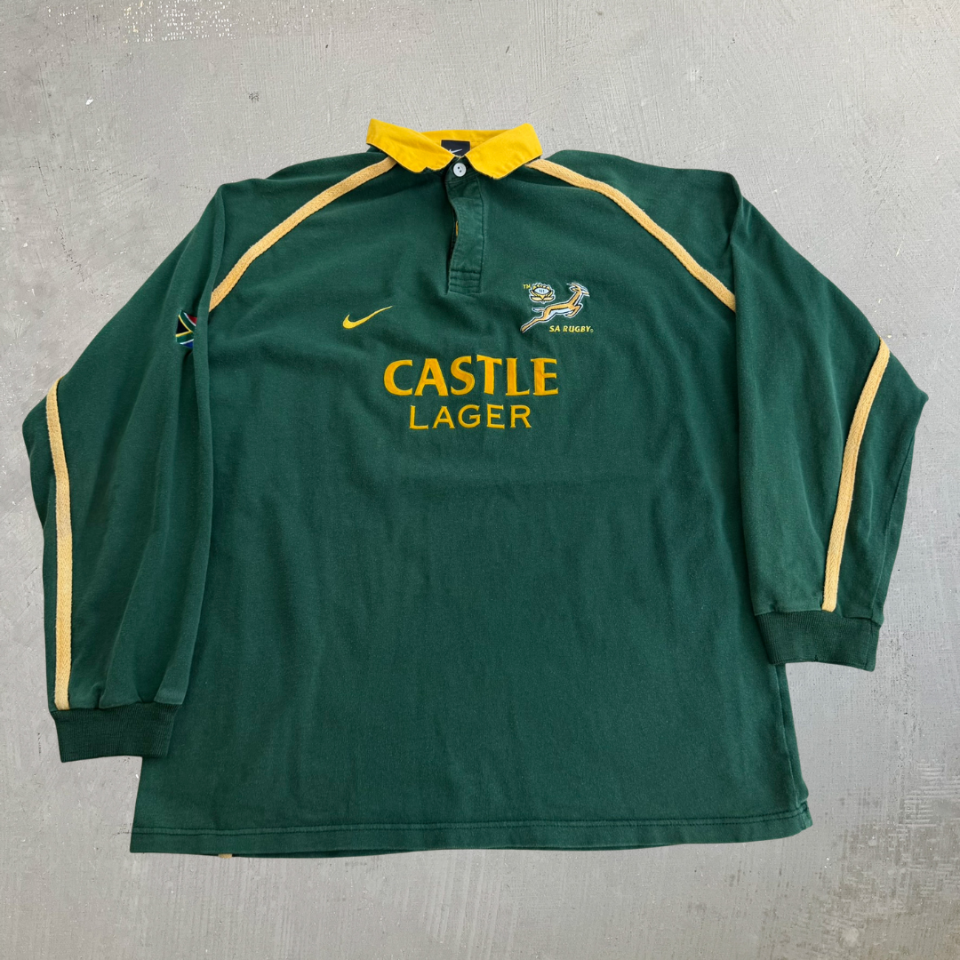 J- Vintage Nike South Africa Springboks Rugby Shirt - L