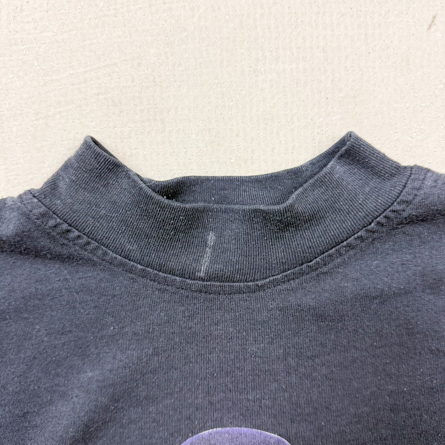 F- Vintage '89 DC Comics The Joker Novel Teez Tag Made In USA Single Stitch Long Sleeve Tee