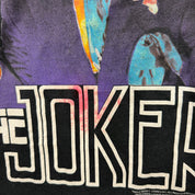 F- Vintage '89 DC Comics The Joker Novel Teez Tag Made In USA Single Stitch Long Sleeve Tee