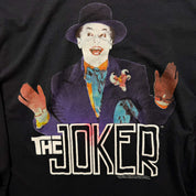F- Vintage '89 DC Comics The Joker Novel Teez Tag Made In USA Single Stitch Long Sleeve Tee