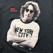 F- Vintage '91 Backstage Pass John Lennon Picture Single Stitch Tee