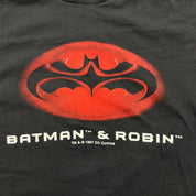 F- Vintage '97 DC Comics Batman & Robin Taco Bell Promo Tee