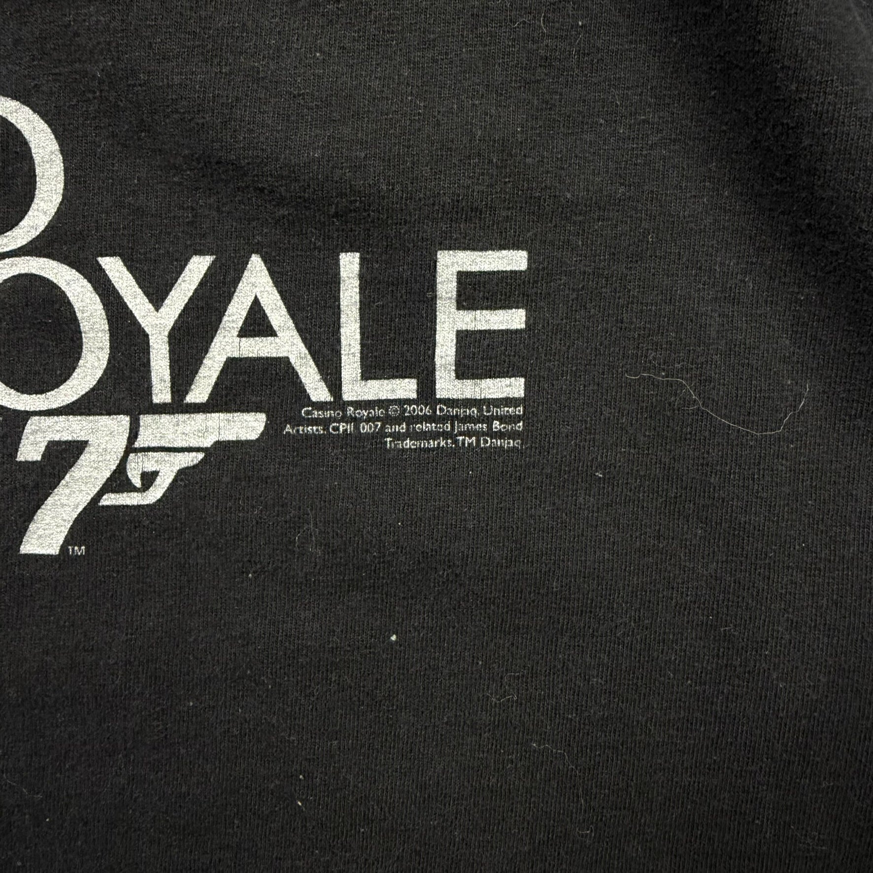 F- Vintage '06 James Bond 007 Casino Royale Promo Tee