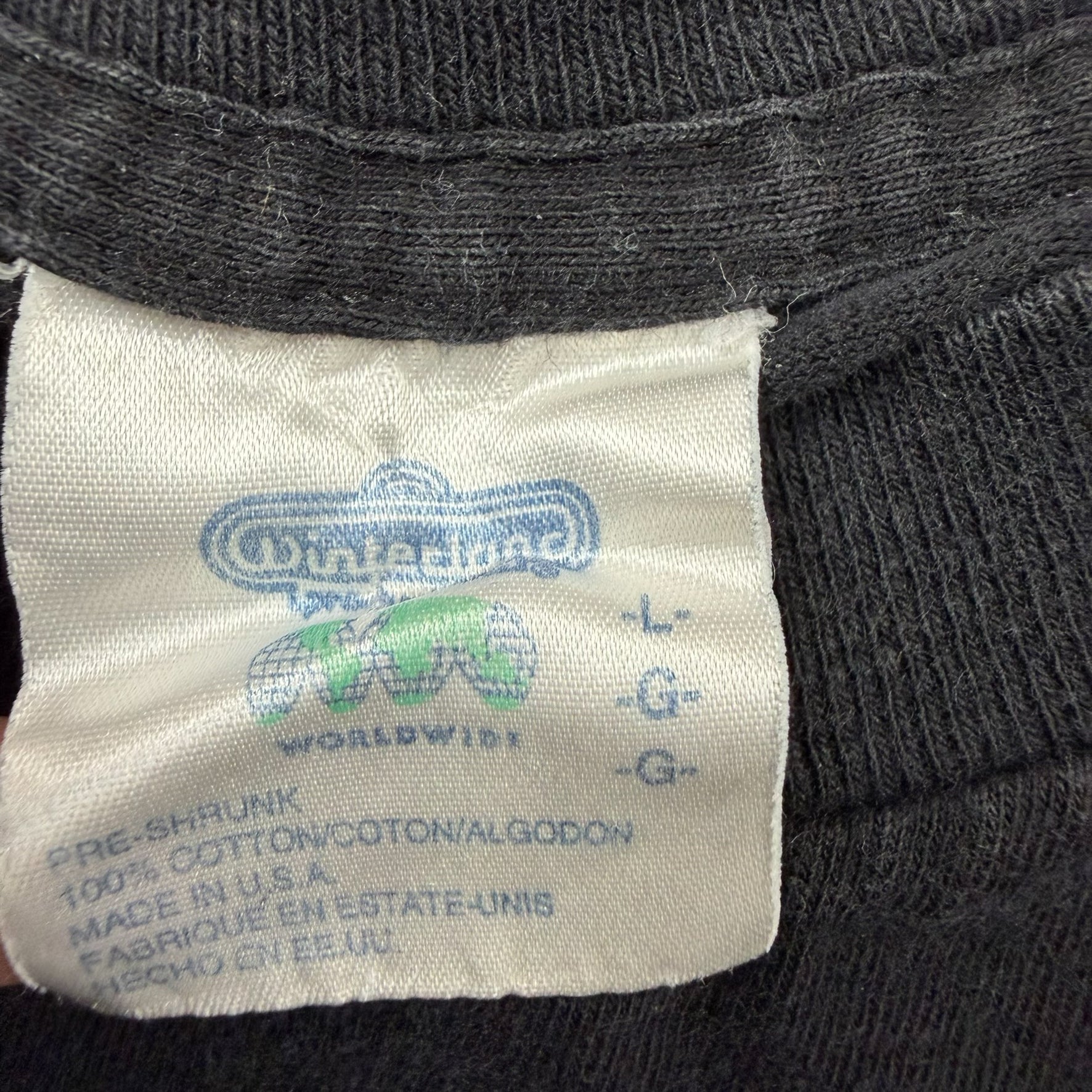 F- Vintage '95 Travis Tritt Tour Winterland Tag Made In USA Single Stitch Tee