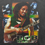 F- Vintage Bob Marley Picture Collage Two & two Tag Tee