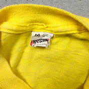 F- Vintage '84 Hey Where's The Beef? Graphic & Text Made In USA Single Stitch Tee