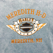 F- Vintage '99 Harley Davidson Meredith NH, Made In USA Crewneck