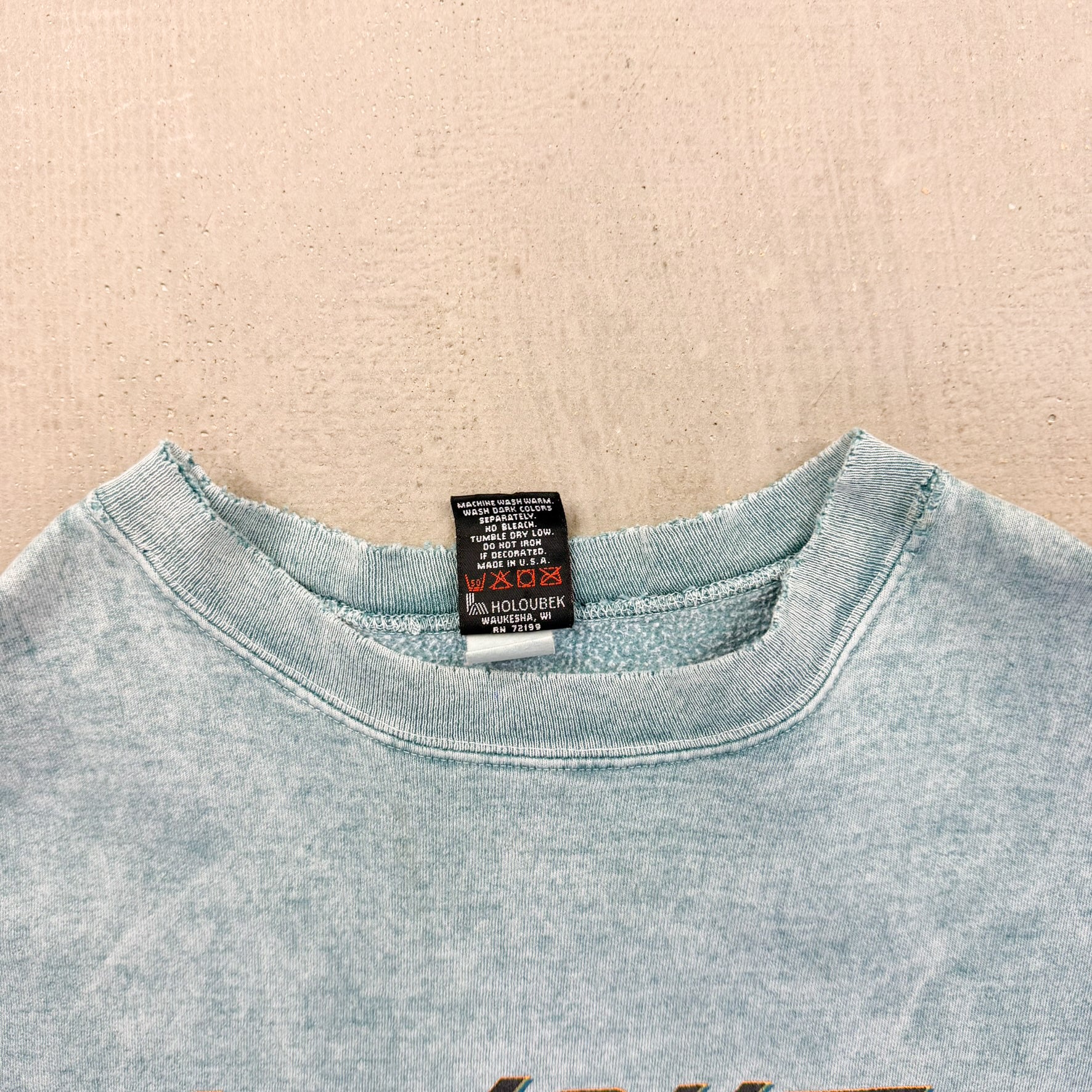 F- Vintage '99 Harley Davidson Meredith NH, Made In USA Crewneck