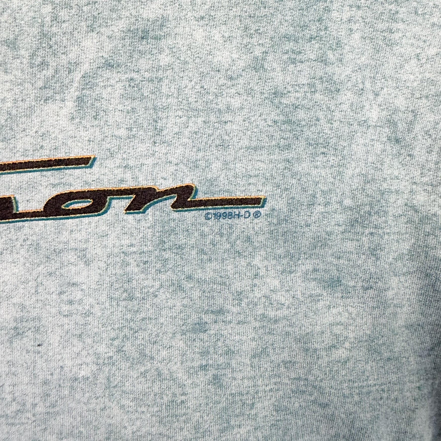 F- Vintage '99 Harley Davidson Meredith NH, Made In USA Crewneck