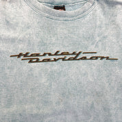 F- Vintage '99 Harley Davidson Meredith NH, Made In USA Crewneck