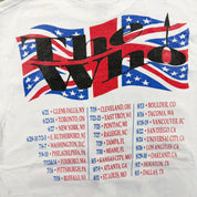 F- Vintage '89 The Who Kids Are Alright Tour Made In USA Single Stitch Tee