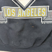 F- Vintage '90 Los Angeles Lakers NBA Logo 7 Made In USA Crewneck