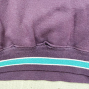 F- Vintage Anaheim Mighty Ducks NHL Starter Embroidered Text Hoodie