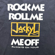 F- Vintage '93 Jackyl Picture Graphic Giant Tag Made In USA Single Stitch Tee