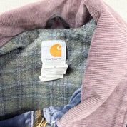 F- Vintage Carhartt Blanket Lined Chore Work Jacket