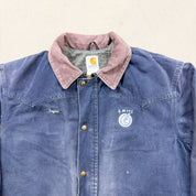 F- Vintage Carhartt Blanket Lined Chore Work Jacket