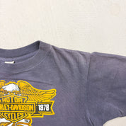 F- Vintage '78 Harley Davidson Kentucky Graphic Made In USA Single Stitch Tee