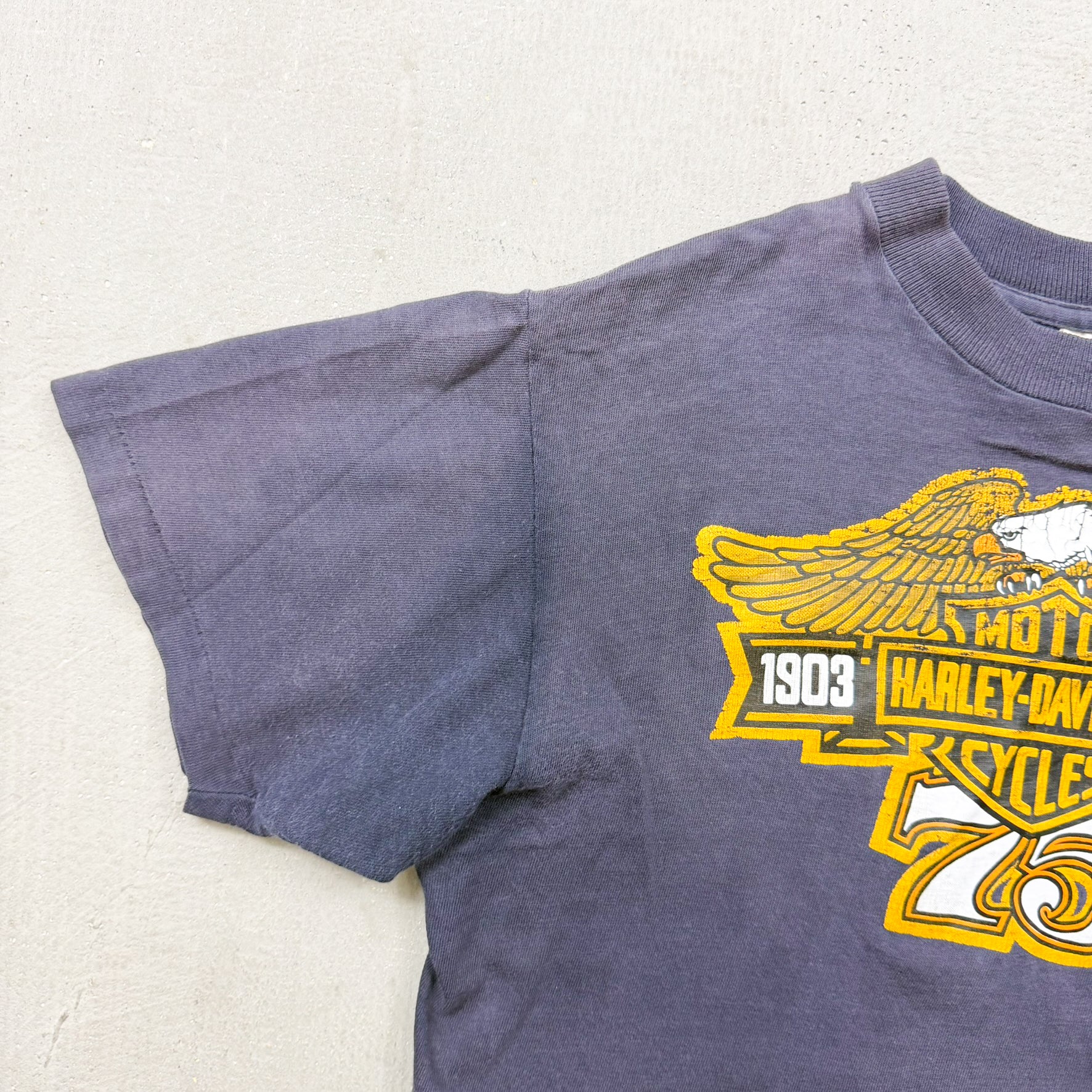 F- Vintage '78 Harley Davidson Kentucky Graphic Made In USA Single Stitch Tee