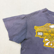 F- Vintage '78 Harley Davidson Kentucky Graphic Made In USA Single Stitch Tee