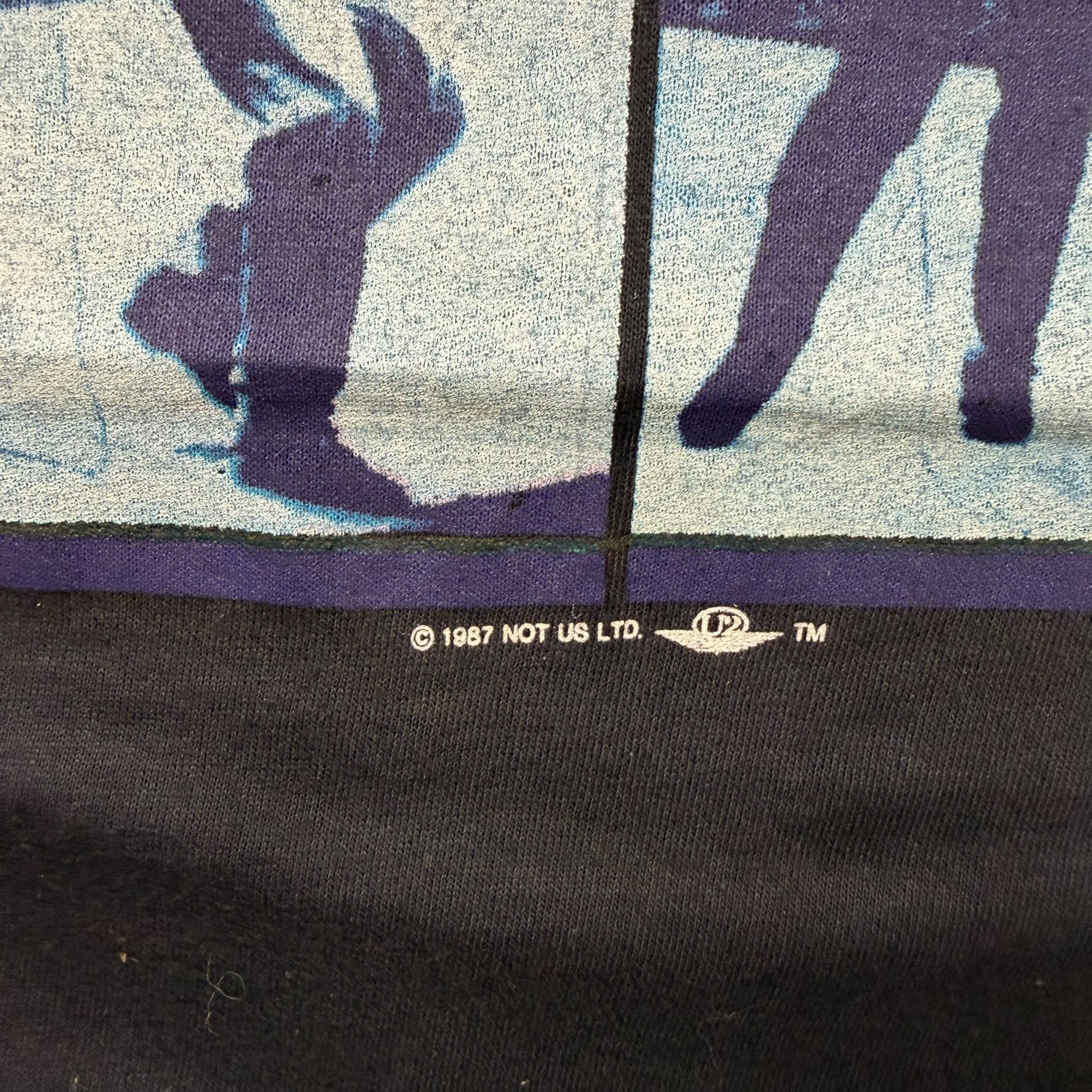 F- Vintage '87 U2 The Joshua Tree Tour Picture Made In USA Single Stitch Tee