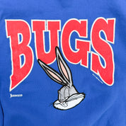 F- Vintage '93 Looney Tunes Bugs Bunny Embroidered Character Made In USA Crewneck