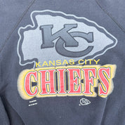 F- Vintage '92 Kansas City Chiefs NFL Logo Made In USA Crewneck