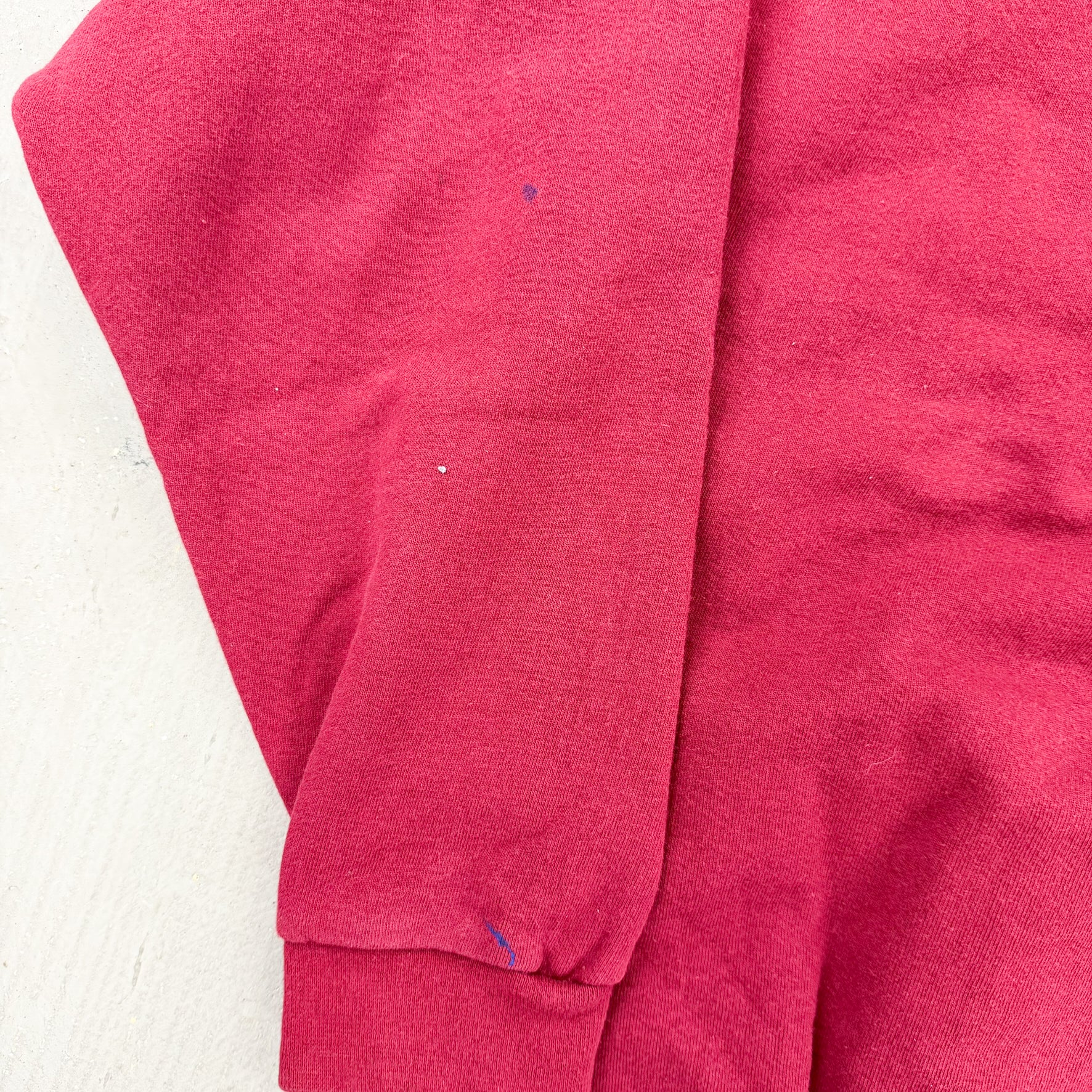 F- Vintage 90s Nike Burgundy Embroidered Swoosh Crewneck