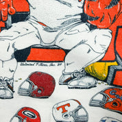 F- Vintage '89 University Of Auburn Football Team Tiger Mascot Crewneck