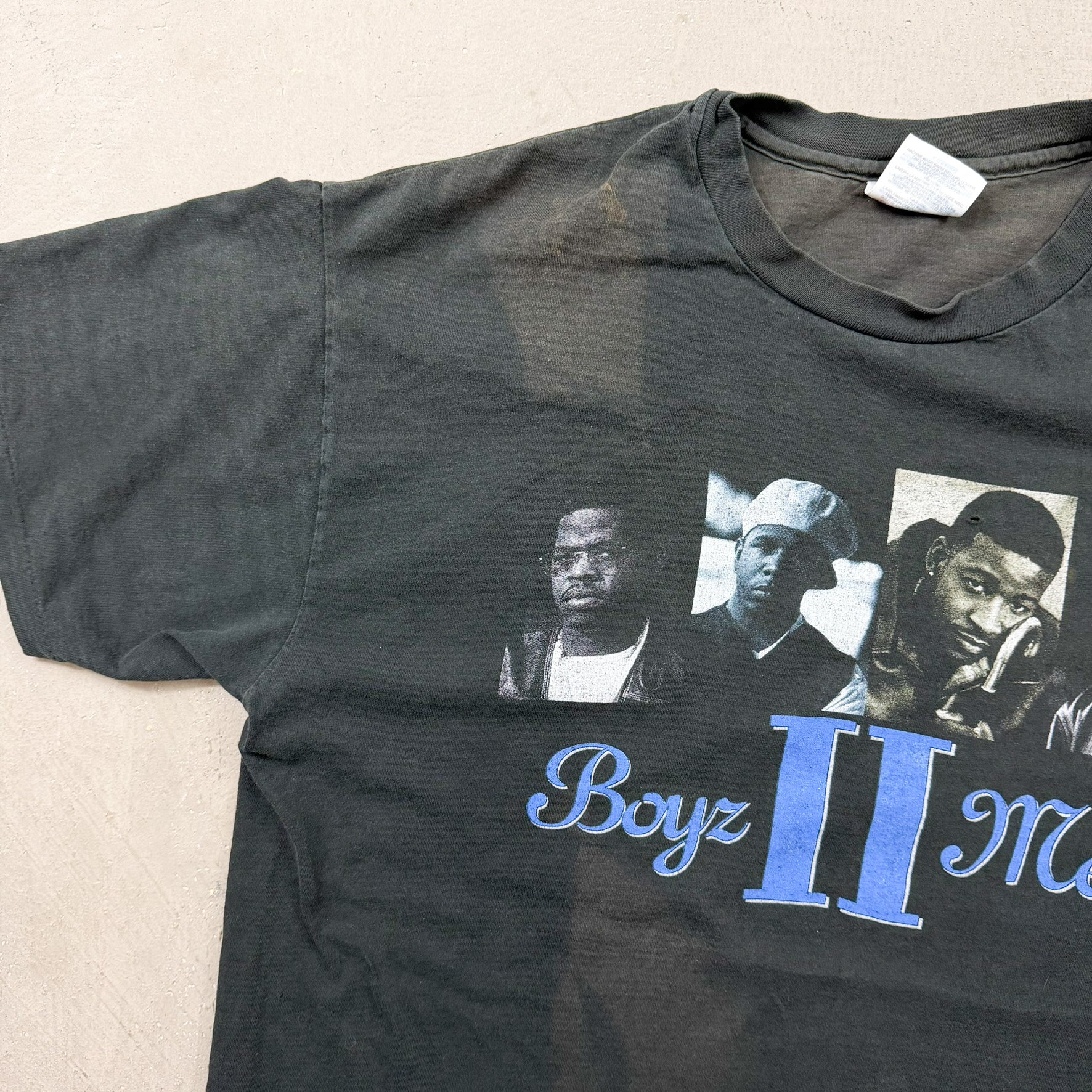F- Vintage '94 Boys 2 Men Tour Picture Single Stitch Tee