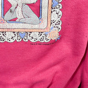 F- Vintage '95 Looney Tunes Characters Graphic Made In USA Crewneck