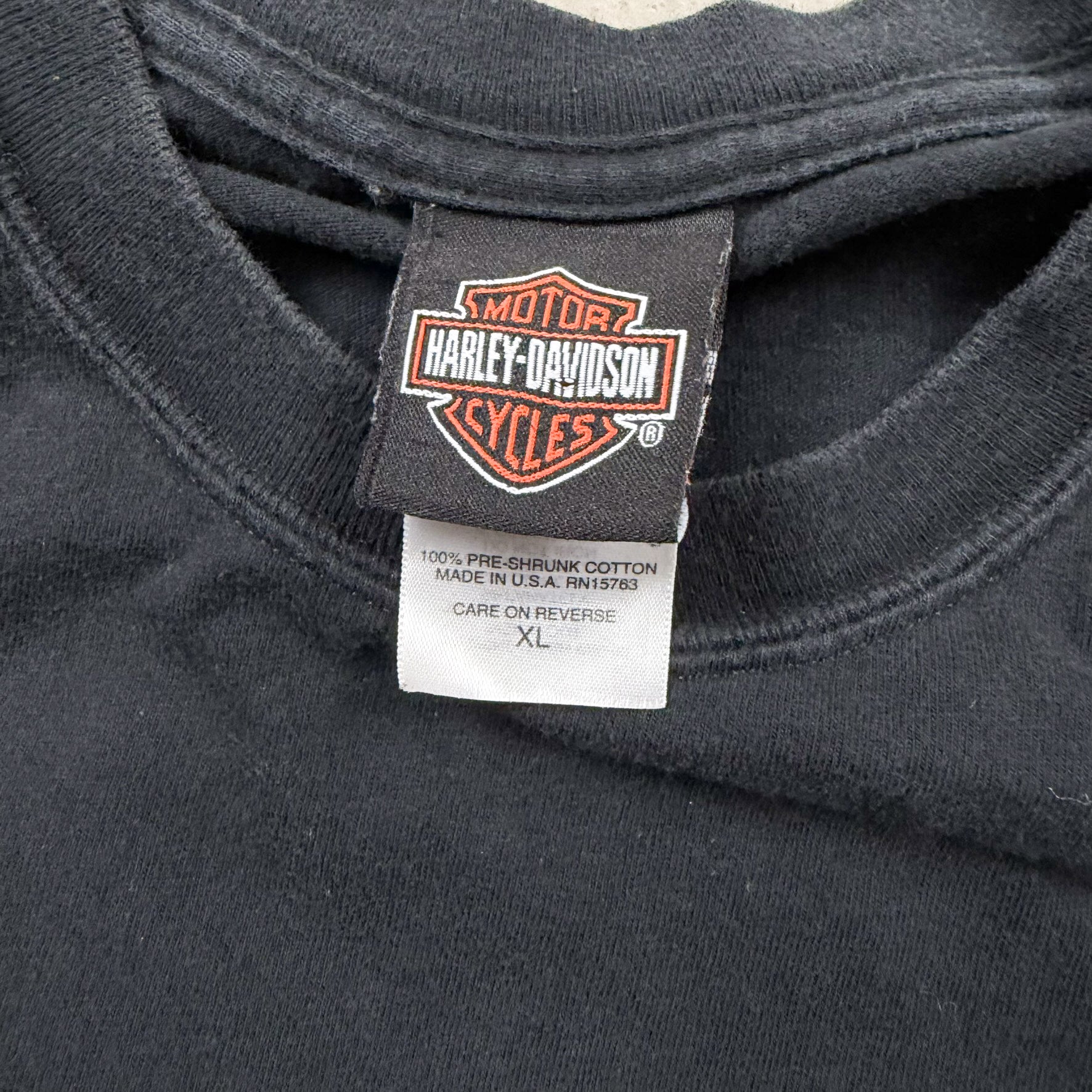 F- Vintage '06 Harley Davidson Kenosha Wisconsin Made In USA Long Sleeve Tee