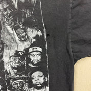 F- Vintage  Hip Hop Artists Parental Advisory Graphic Tee