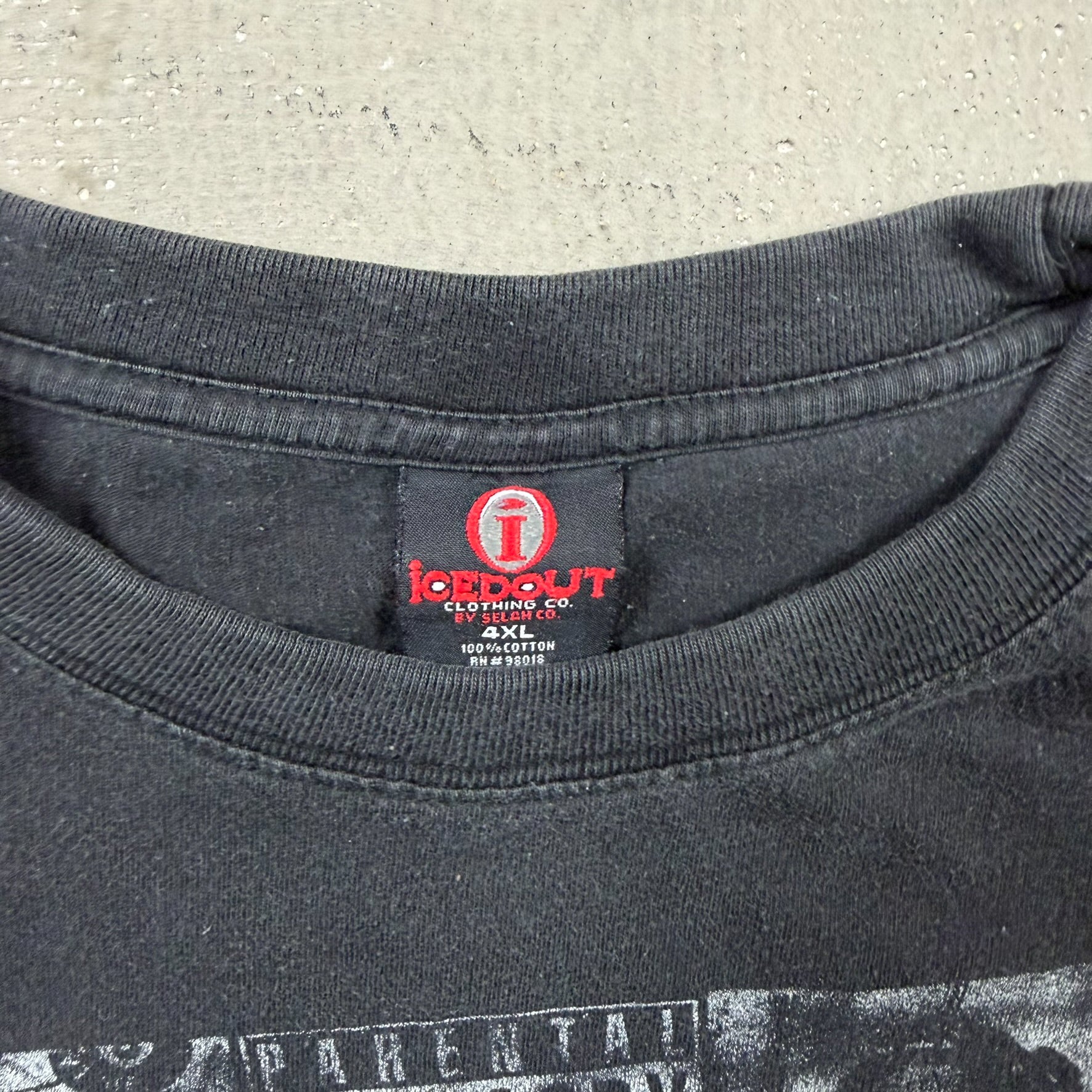 F- Vintage  Hip Hop Artists Parental Advisory Graphic Tee