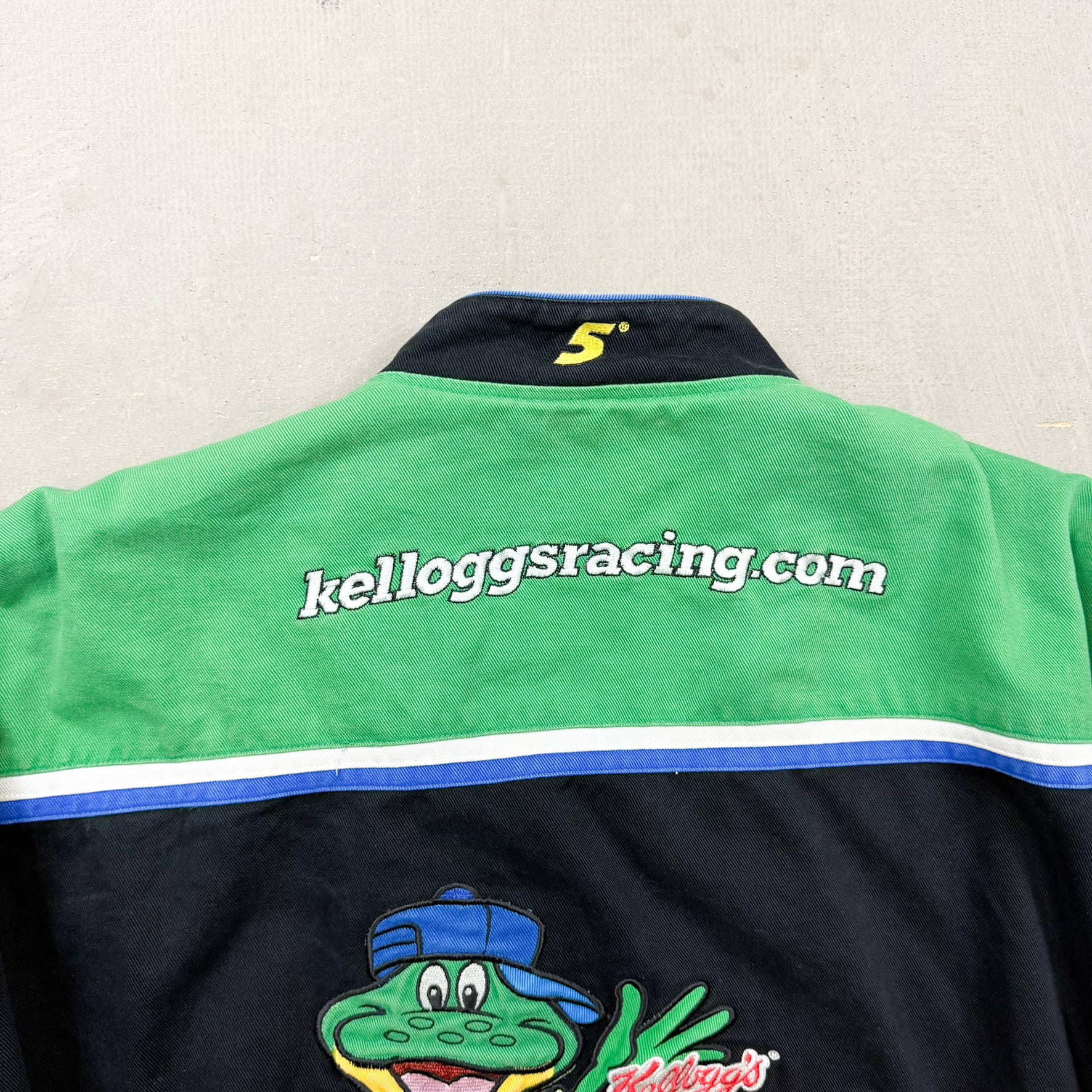 F- Vintage '06 Nascar Jeff Hamilton Design Kellogg's Honey Smacks Racing Jacket