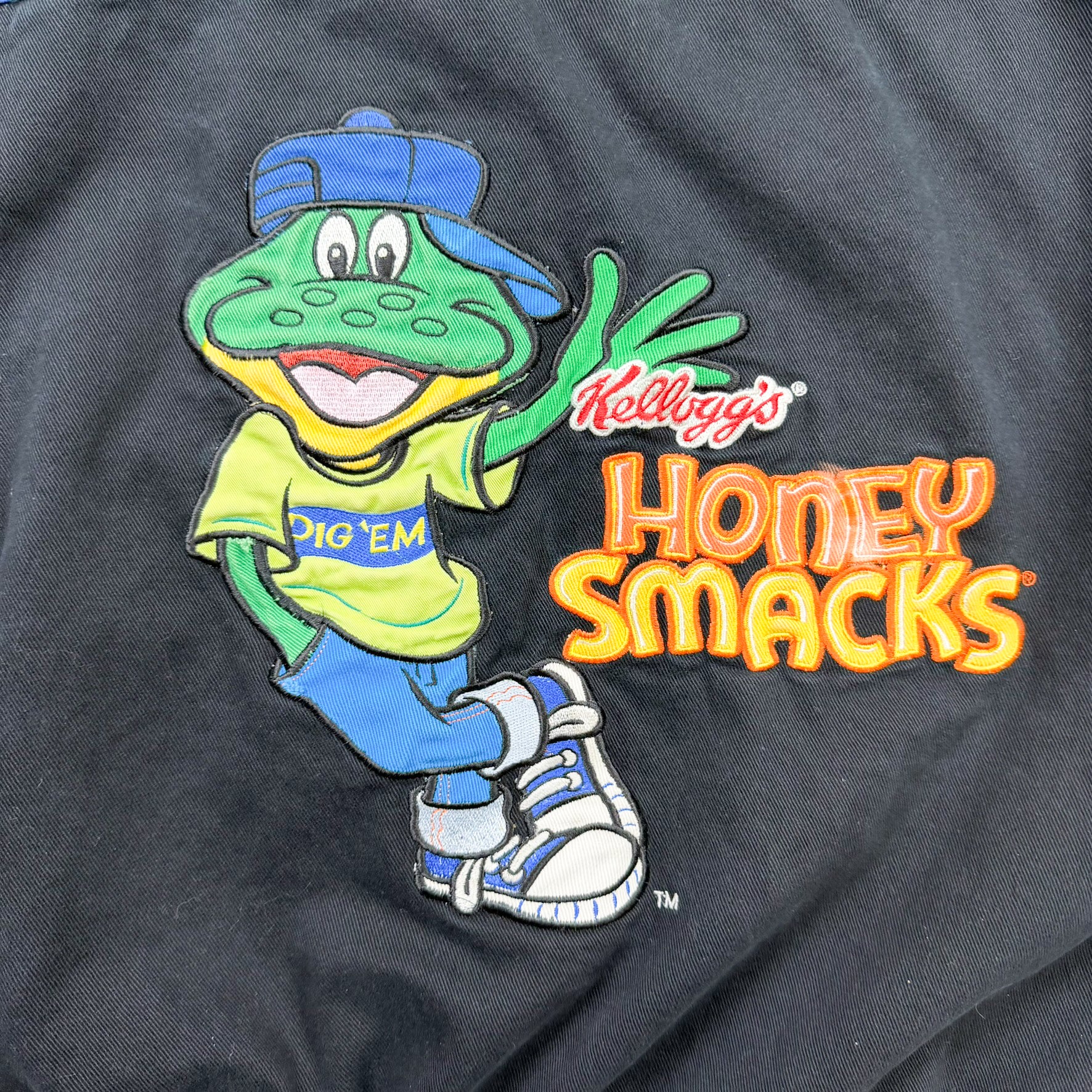 F- Vintage '06 Nascar Jeff Hamilton Design Kellogg's Honey Smacks Racing Jacket