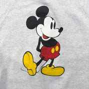 F- Vintage Disney Mickey Mouse Graphic Made In USA Crewneck