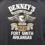 F- Vintage '90 Harley Davidson Sturgis Graphic Made In USA Single Stitch Tee